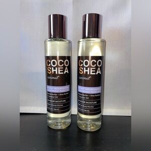 New Bath & Body Works Coco Shea Coconut Body Oil-Lot of 2